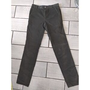 A.P.C. Rue Madame Paris Mens Corduroy Pants Olive‎ Charcoal Gray Size 29 XC
